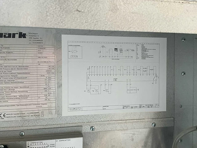 2013 mark gsd 80 industriële verwarmingsinstallatie (4x) - afbeelding 14 van  31