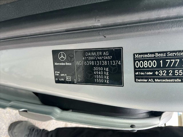 2013 mercedes - benz viano 2.2 cdi 8 plaatsen auto - afbeelding 21 van  62