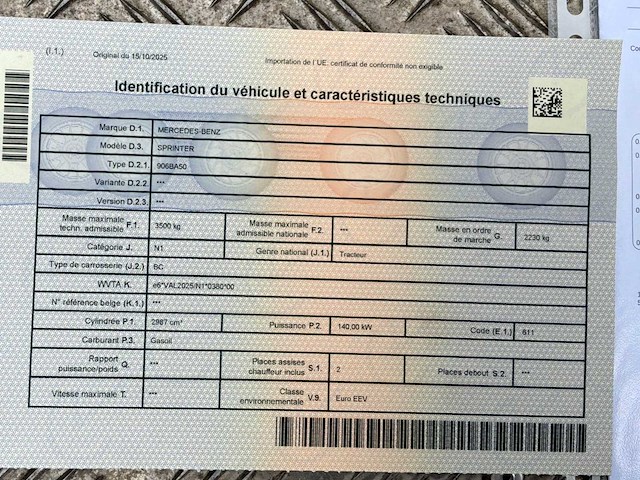 2013 mercedes-benz sprinter truck met trailer trailer - afbeelding 29 van  45