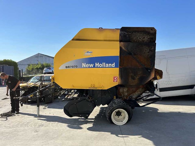 2013 new holland br7070 ronde balenpers voor wisselstukken - afbeelding 12 van  27