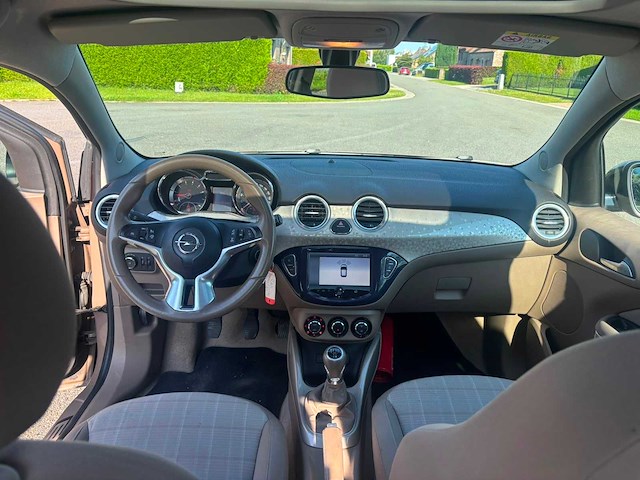 2013 opel adam 1.2 benzine – 70 pk – 2013 – euro 5 – handgeschakelde versnellingsbak – 4-zits auto - afbeelding 10 van  13