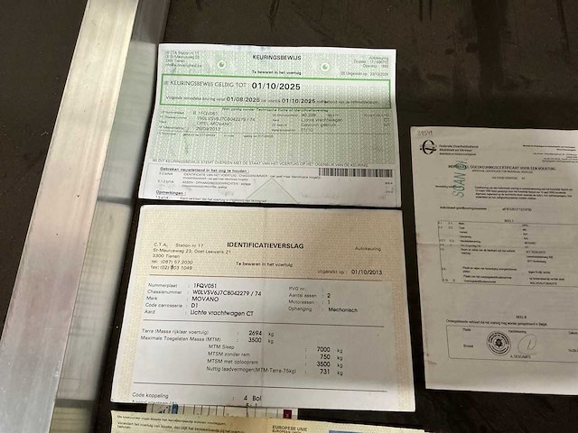 2013 opel movano bakwagen - afbeelding 21 van  29