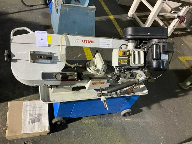 2013 otmt g5018wa metalen horizontale bandzaagmachine - afbeelding 4 van  11