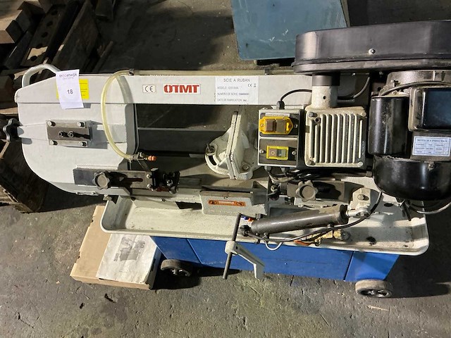2013 otmt g5018wa metalen horizontale bandzaagmachine - afbeelding 6 van  11