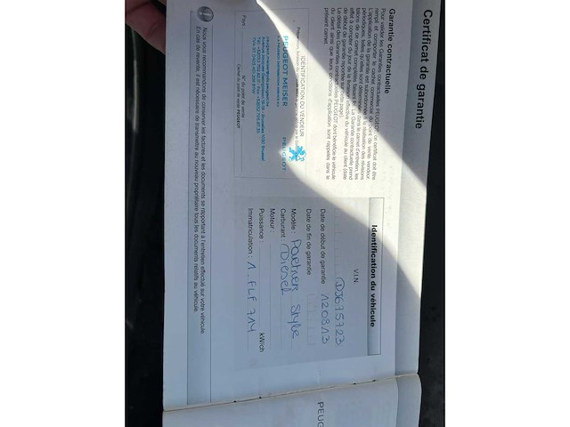 2013 peugeot partner personenauto - afbeelding 22 van  35