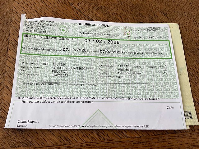 2013 peuguet 208 - afbeelding 18 van  28