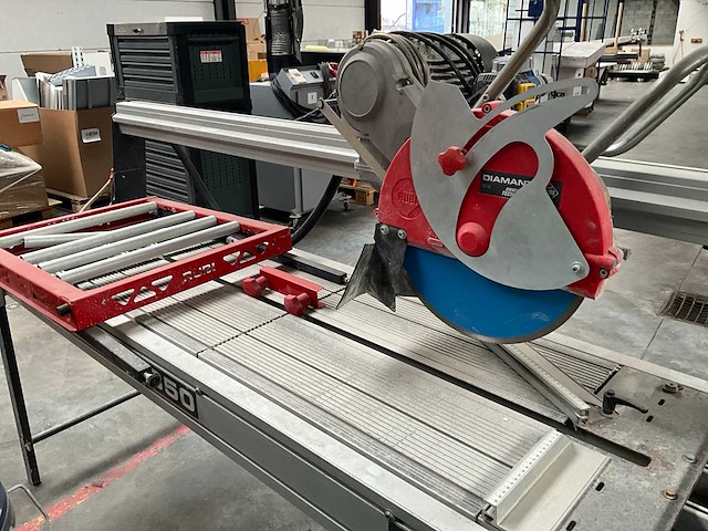 2013 rubi dx-350 tegelzaagmachine - afbeelding 1 van  7