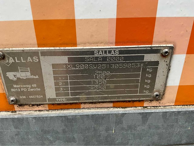 2013 sallas foodtrailer / mobiele snackwagen / frietkraam - afbeelding 16 van  64