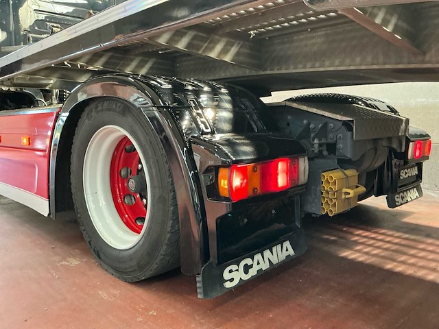 2013 scania r440 (full option) vrachtwagen + autotransporter oplegger ( combinatie ) - afbeelding 10 van  28
