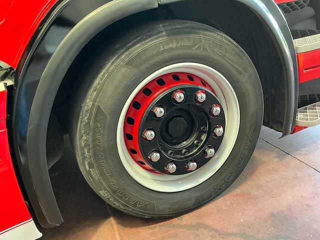 2013 scania r440 (full option) vrachtwagen + autotransporter oplegger ( combinatie ) - afbeelding 16 van  28