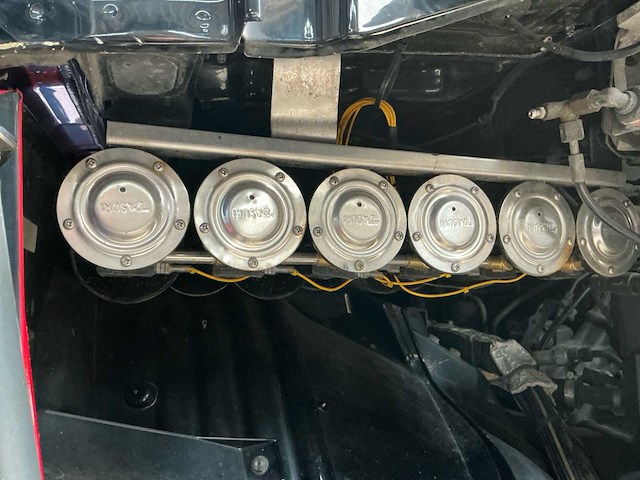 2013 scania r440 (full option) vrachtwagen + autotransporter oplegger ( combinatie ) - afbeelding 23 van  28
