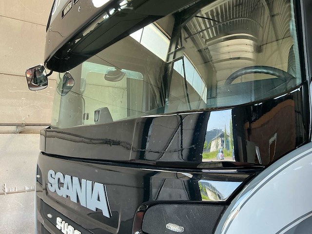 2013 scania r440 (full option) vrachtwagen + autotransporter oplegger ( combinatie ) - afbeelding 27 van  28