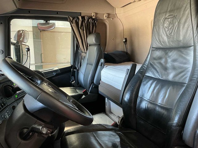 2013 scania r440 (full option) vrachtwagen + autotransporter oplegger ( combinatie ) - afbeelding 41 van  42