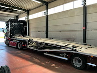 2013 scania r440 (full option) vrachtwagen + autotransporter oplegger ( combinatie ) - afbeelding 10 van  14