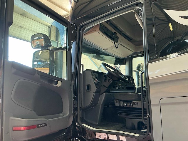 2013 scania r440 (full option) vrachtwagen + autotransporter oplegger ( combinatie ) - afbeelding 13 van  14