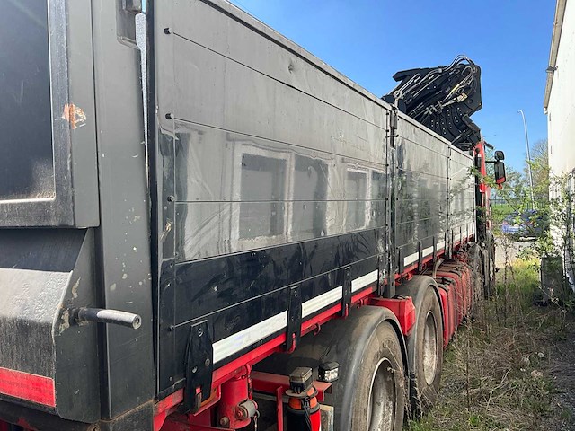 2013 scania r500 vrachtwagen kraanwagen kipper - afbeelding 8 van  14