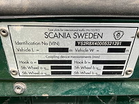 2013 scania r500 vrachtwagen kraanwagen kipper - afbeelding 6 van  10