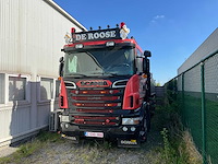 2013 scania r500 vrachtwagen kraanwagen kipper - afbeelding 1 van  10