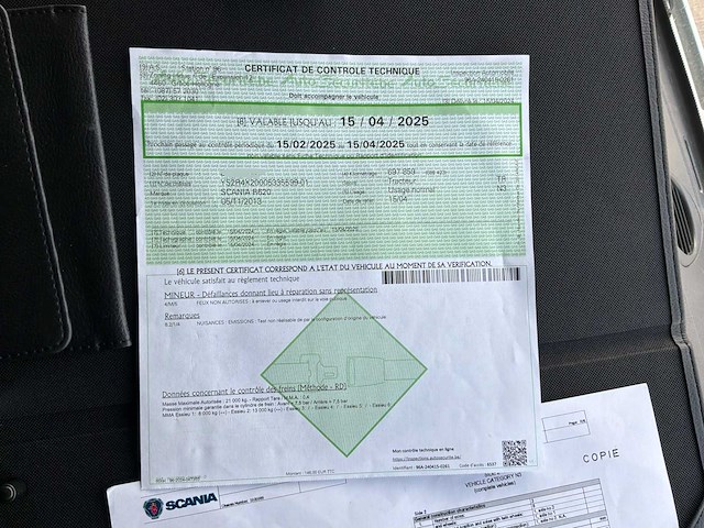 2013 scania r620 - n320 vrachtwagen - afbeelding 22 van  58