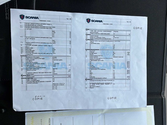 2013 scania r620 - n320 vrachtwagen - afbeelding 26 van  58