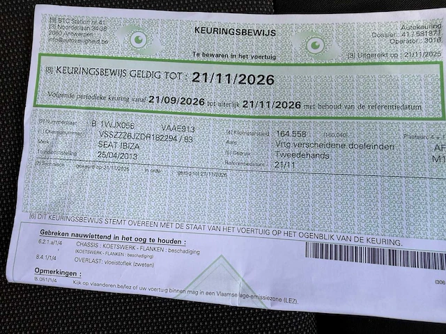 2013 seat ibiza - sc 1.2 benzine 70 pk - airco - afbeelding 26 van  35