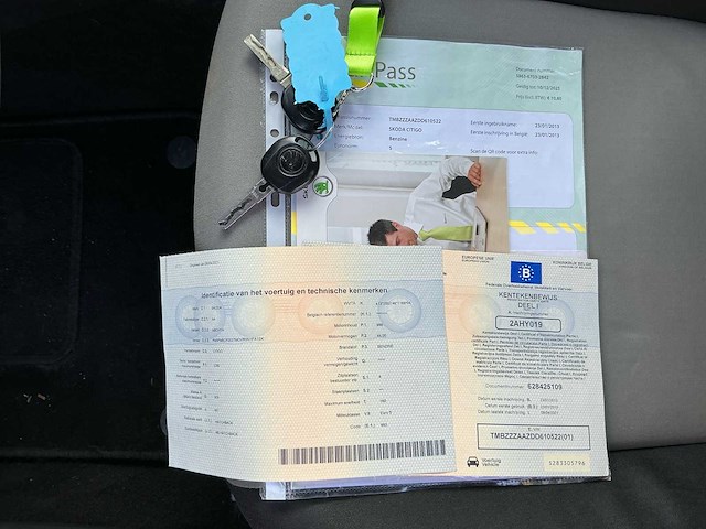 2013 skoda citigo personenauto - afbeelding 14 van  21