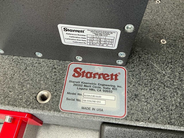 2013 starrett av350-z-m3-3led 3d-meetmachine - afbeelding 6 van  9