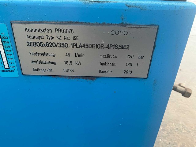 2013 stela btl1/3000-8 drooginstallatie - afbeelding 39 van  52