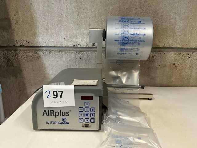 2013 storopack airplus mini-v luchtkussenmachine - afbeelding 1 van  3
