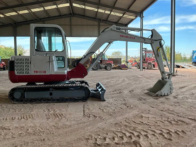 2013 takeuchi tb150c rupsgraafmachine - afbeelding 13 van  19