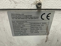 2013 teka strongmaster ifa mobiele dubbele lasdamp afzuiging - afbeelding 11 van  12