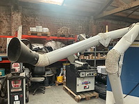 2013 teka strongmaster ifa mobiele dubbele lasdamp afzuiging - afbeelding 3 van  12