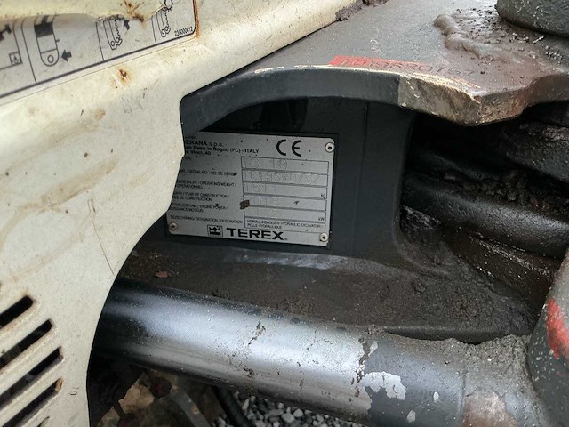 2013 terex tc 19 rupsgraafmachine rupsgraafmachine - afbeelding 22 van  34