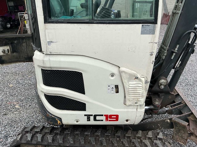 2013 terex tc 19 rupsgraafmachine rupsgraafmachine - afbeelding 26 van  34
