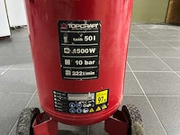 2013 topcraft tco-1500/2013be verticale luchtcompressor droge zuigercompressor - afbeelding 6 van  7