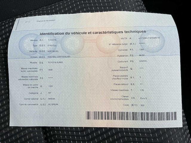 2013 toyota auris - afbeelding 42 van  53