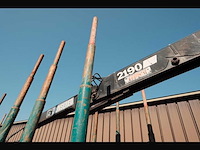 2013 volvo fmfh e5 vrachtwagen met aanhangwagen voor houttransport boomstammen bulktransport met jonsered 2190 laadkraan - afbeelding 14 van  27