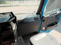 2013 volvo fmfh e5 vrachtwagen met aanhangwagen voor houttransport boomstammen bulktransport met jonsered 2190 laadkraan - afbeelding 25 van  27