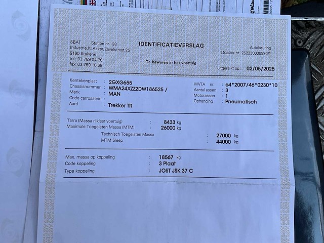 2013man tgx - vrachtwagen - afbeelding 49 van  55
