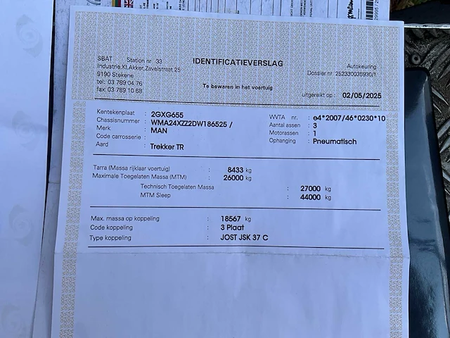 2013man tgx - vrachtwagen - afbeelding 48 van  54