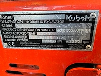 2014 - kubota - kx165 - tracked excavator - afbeelding 3 van  20