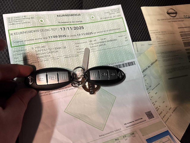 2014 - nissan qashqai - personenauto - afbeelding 19 van  36