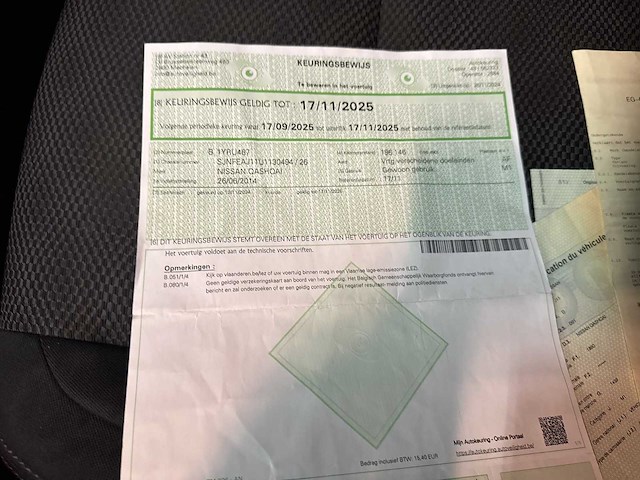 2014 - nissan qashqai - personenauto - afbeelding 28 van  36