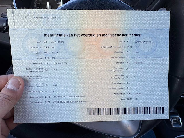 2014 alfa romeo giulietta 940 personenauto - afbeelding 20 van  38