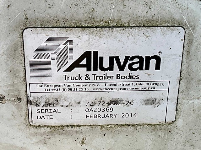 2014 alumac aluvan werfkeet voor koppeling camionet - afbeelding 4 van  12