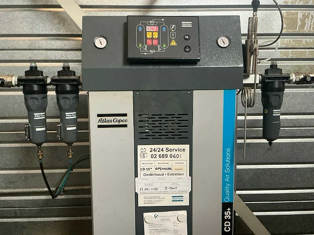 2014 atlas copco cd 35+ luchtdroger - afbeelding 1 van  4