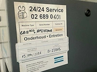 2014 atlas copco ga11vsd+ schroefcompressor - afbeelding 6 van  6