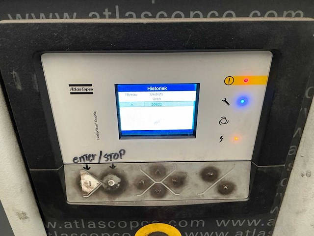 2014 atlas copco ga15vsd+ff schroefcompressor - afbeelding 3 van  8