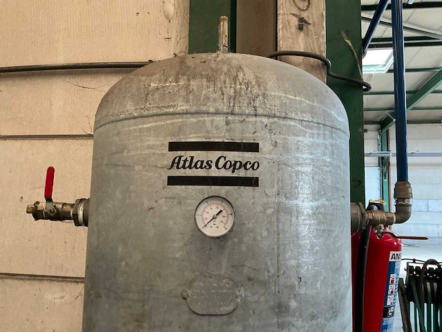 2014 atlas copco ga15vsd+ff schroefcompressor - afbeelding 7 van  8