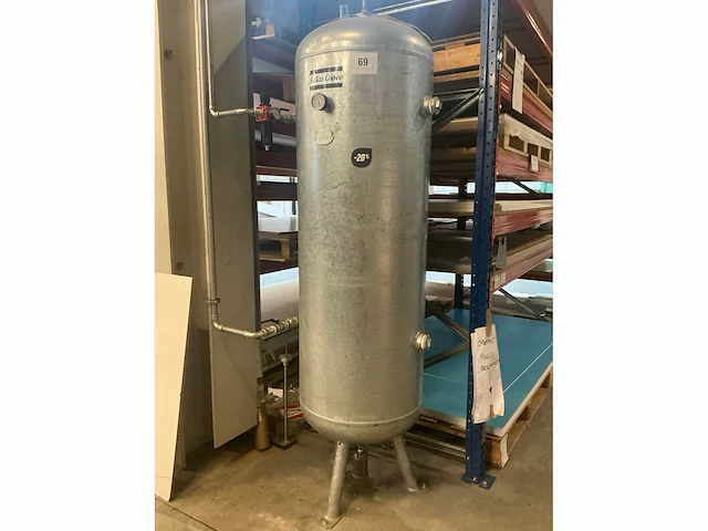 2014 atlas copco/siap 500l buffertank - afbeelding 2 van  3